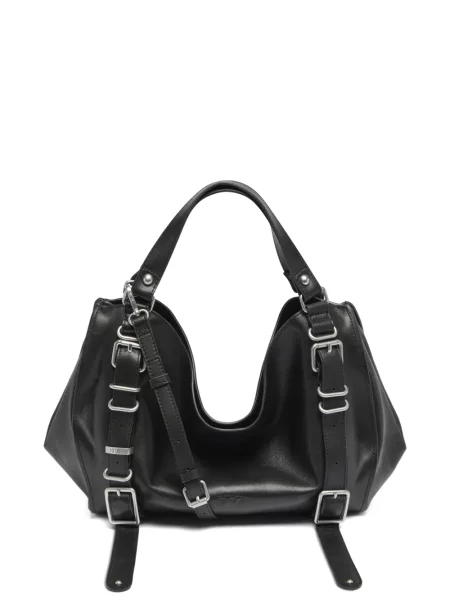 Top Diesel din piele negru