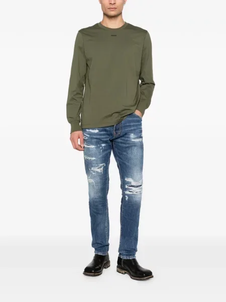 Blugi Dsquared2 zdrențuiți albastru