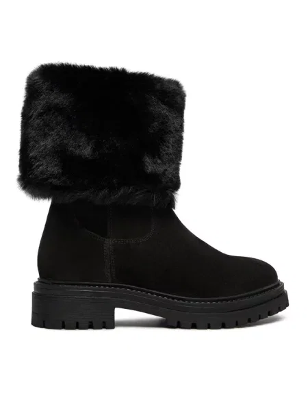 Geox Buty Kobieta 39 EU Stylowe Buty Zimowe czarny