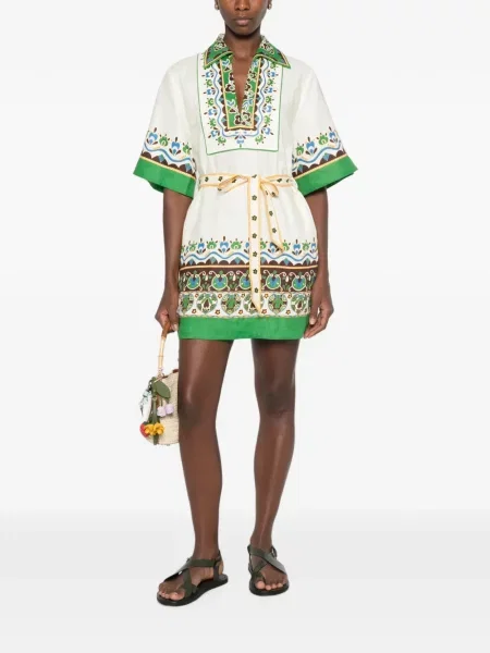 Rochie mini Alemais cu imagine