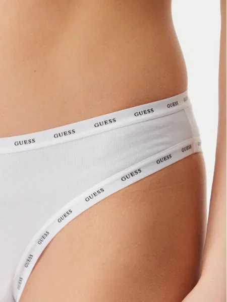 Guess Set de bikini﻿ Colorat alb