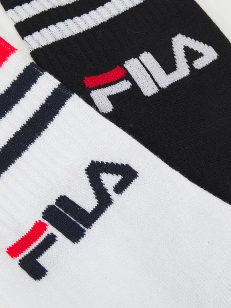 FILA Șosete roșu / negru alb