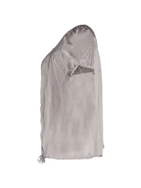 Cardigan 032c cu mâneci scurte gri