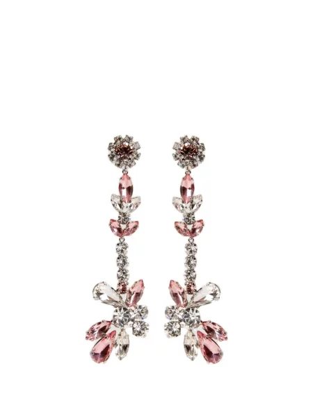 Cercei Erdem cu model floral