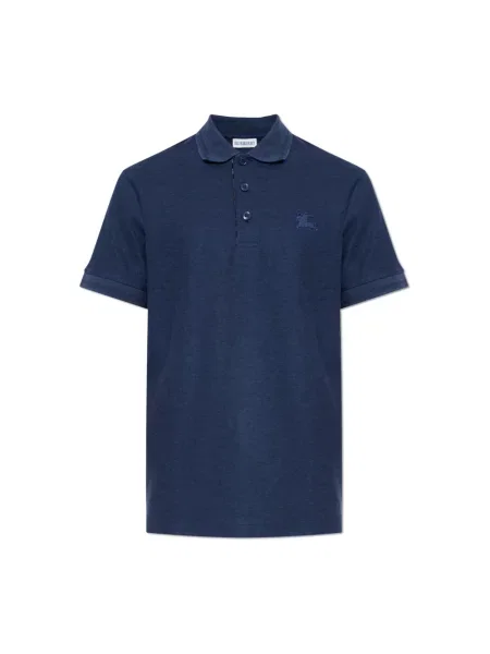 Koszulka polo Burberry niebieska