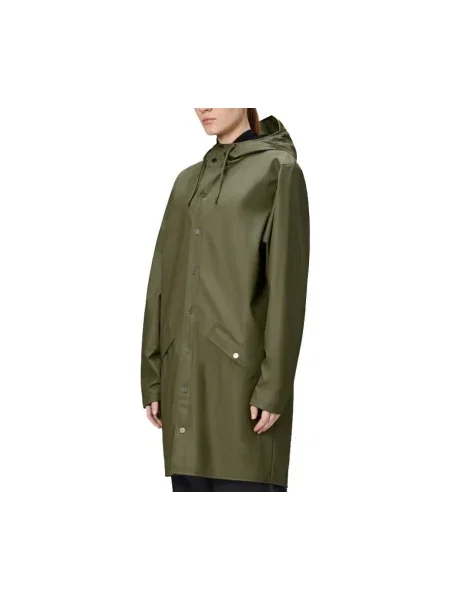 Lung geacă Rains verde
