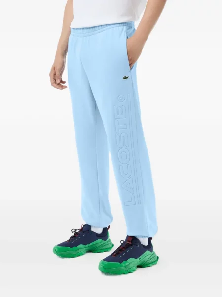 Pantaloni Lacoste albastru