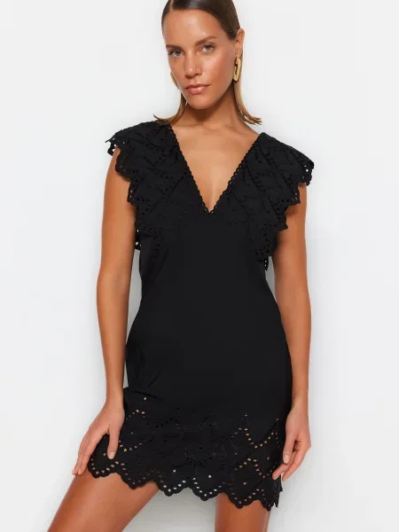 Rochie midi Trendyol negru