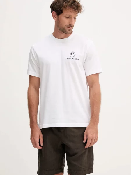 Kratka majica Frescobol Carioca bela