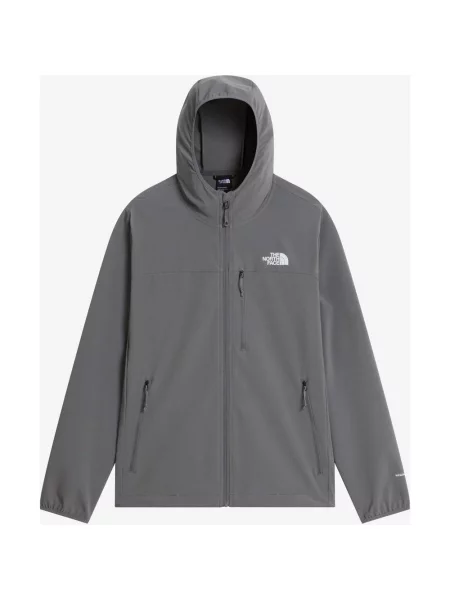 Kurtka z kapturem The North Face Nimble dymny S szary