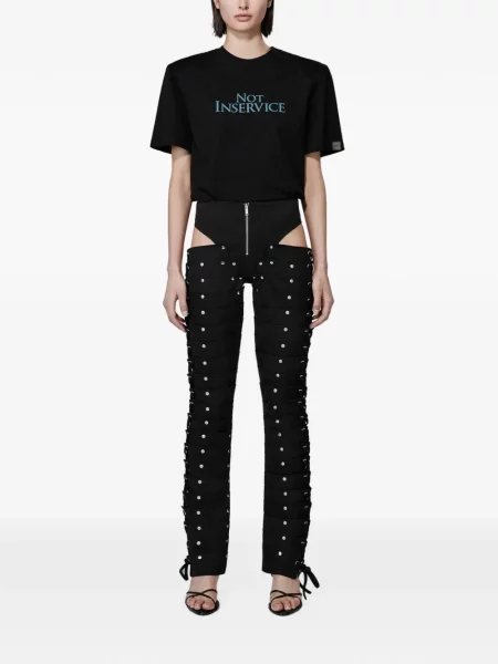 Tricou Srvc Studio cu imagine negru
