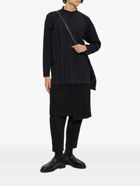 Риза Homme Plissé Issey Miyake черно