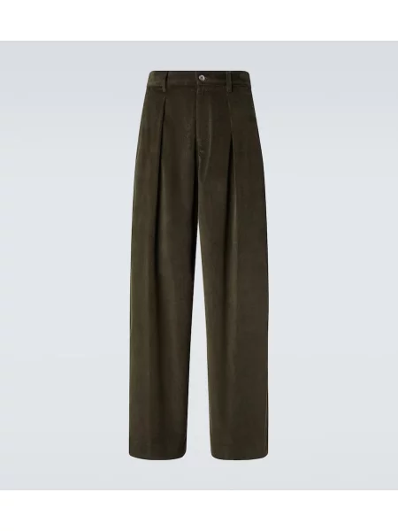 Pantaloni Jw Anderson de catifea cord verde