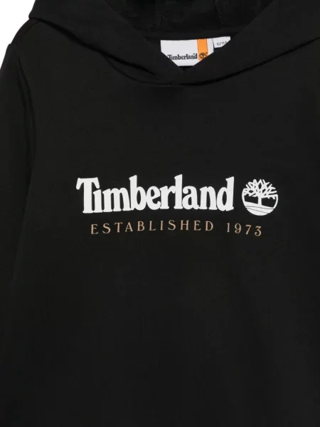 Bluza z kapturem dziecięca Timberland czarna