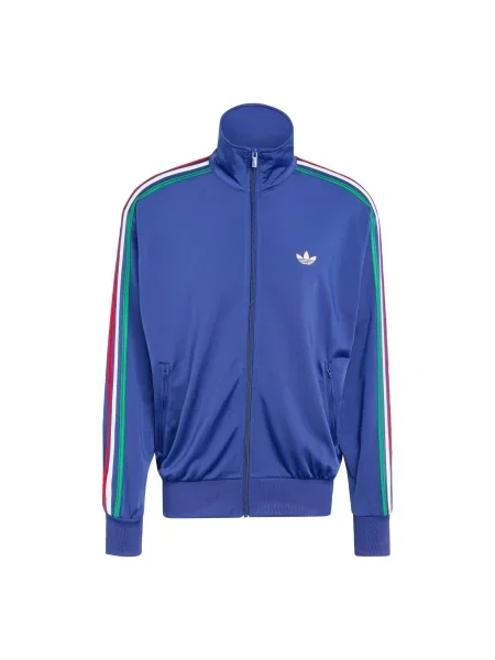 ADIDAS ORIGINALS Gornji dio trenirke Firebird plava / zelena / tamno crvena bijela