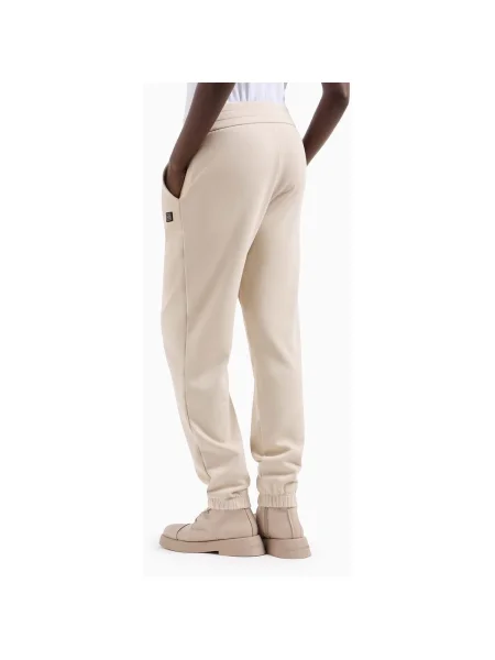 Armani Exchange Pantaloni de trening | Regular Fit bej