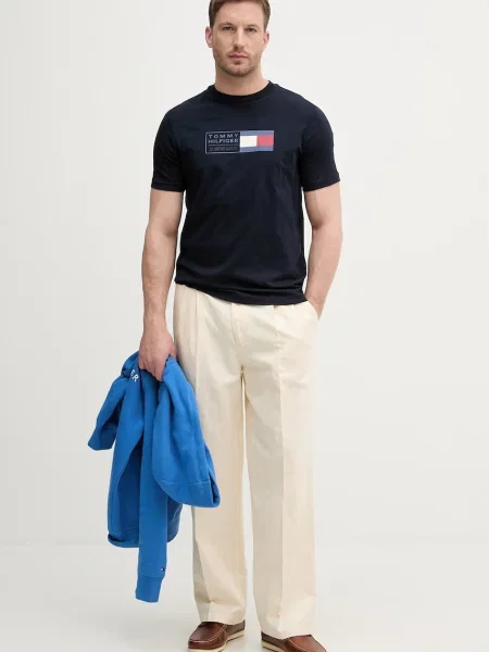 Tommy Hilfiger kratka majica modra
