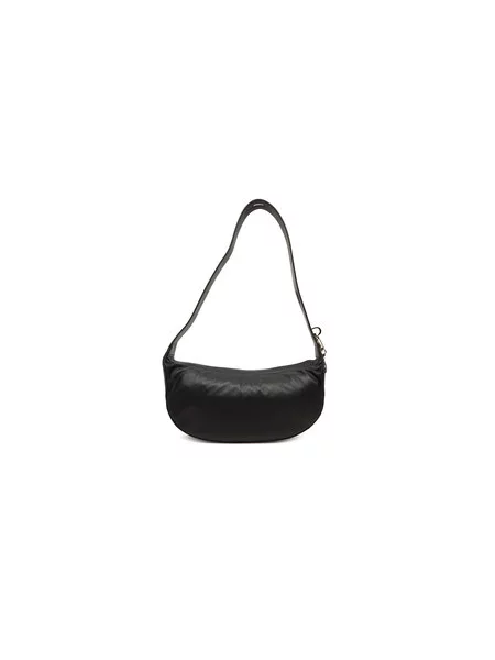 Patrizia Pepe crossbody torbica usnjena črna