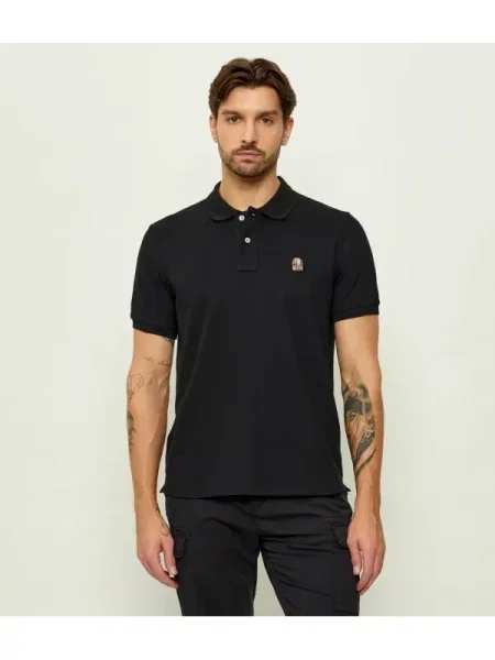 Tricou polo Parajumpers negru