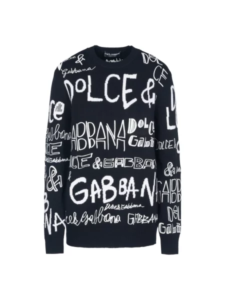 Sweter Dolce And Gabbana czarny