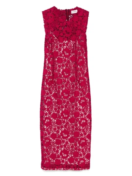 Rochie midi P.a.r.o.s.h. până la genunchi de costum roșu