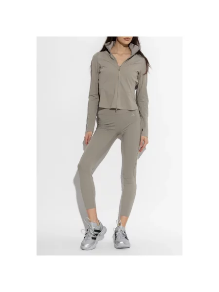 Adidas Rajstopy Optime Essentials beige szare