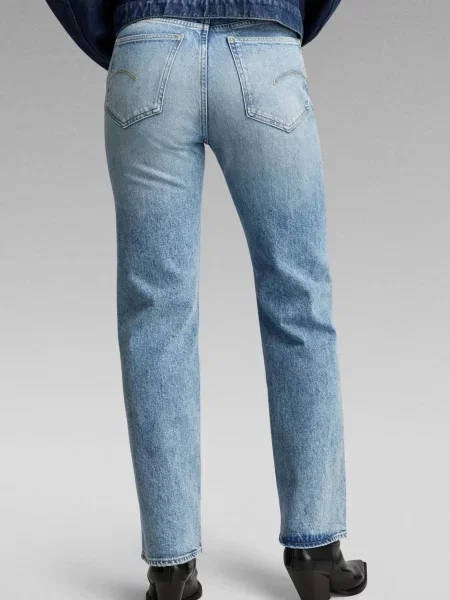 Прямі джинси G-star Raw блакитні