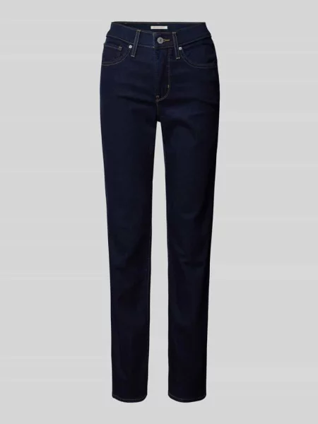 Jeansy o kroju straight fit z wpuszczanymi Levi's® 300 granatowe