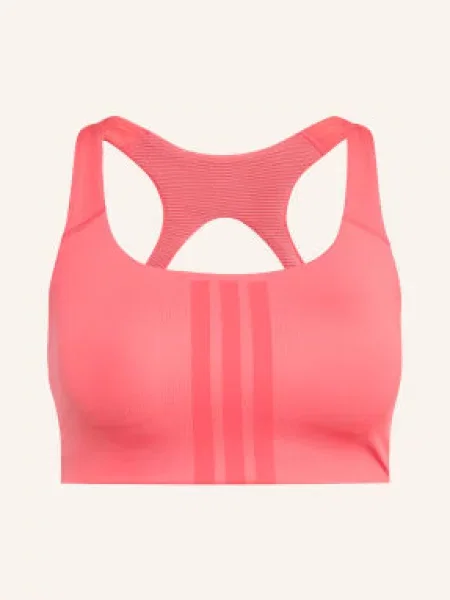Adidas Biustonosz Sportowy Optime Workout Z Wycięciem rot