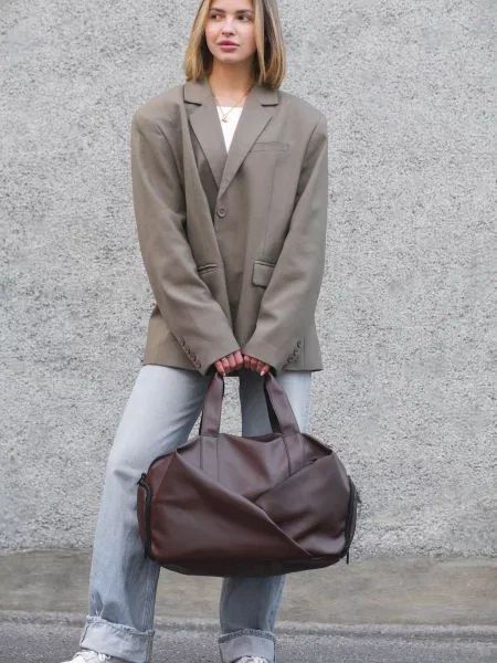 Without Дорожня сумка коричневий