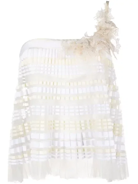 Bluzka Gemy Maalouf w kwiatki plisowana