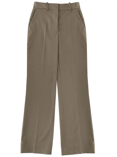 Pantaloni Victoria Beckham melange verde