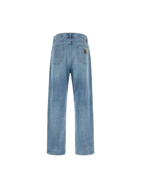 Jeansy Carhartt Wip niebieskie