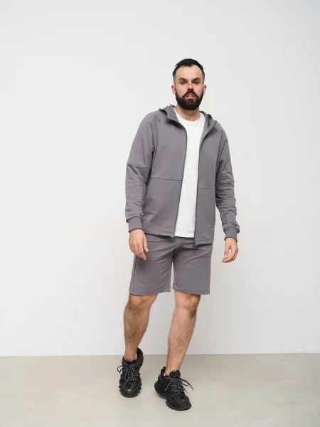 Костюмный спортивный костюм Handy Wear серый