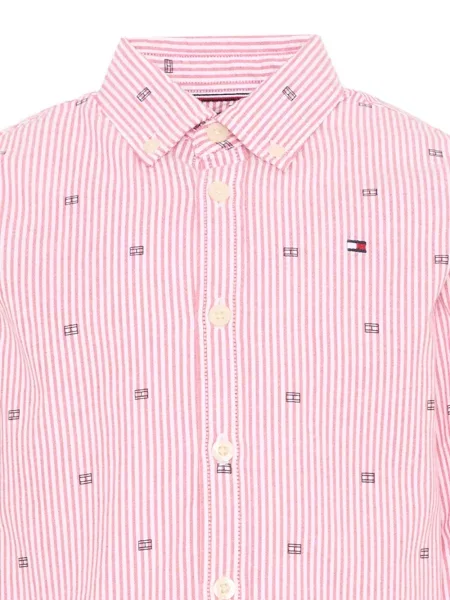 Koszula dziecięca Tommy Hilfiger czerwona