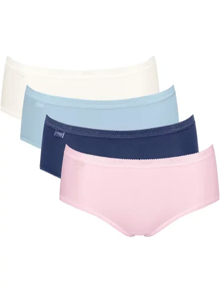 SLOGGI Slip albastru gențiană / albastru pastel / rosé alb