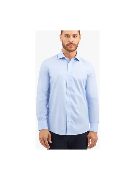 Koszula Brooks Brothers ze stretchu niebieska