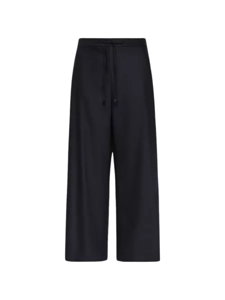Pantaloni 's Max Mara alergare cu cordon albastru
