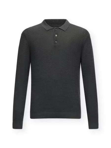 JACK & JONES Pulover JWHCOOPER metalic gri