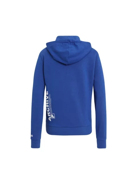 Bluza z kapturem Fila z kapturem niebieska