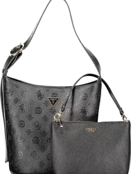 Geantă Guess Jeans negru