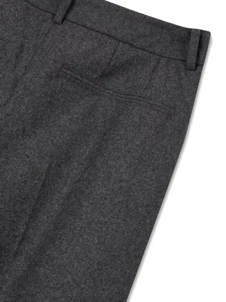 Pantaloni Studio Tomboy de lână plisate gri