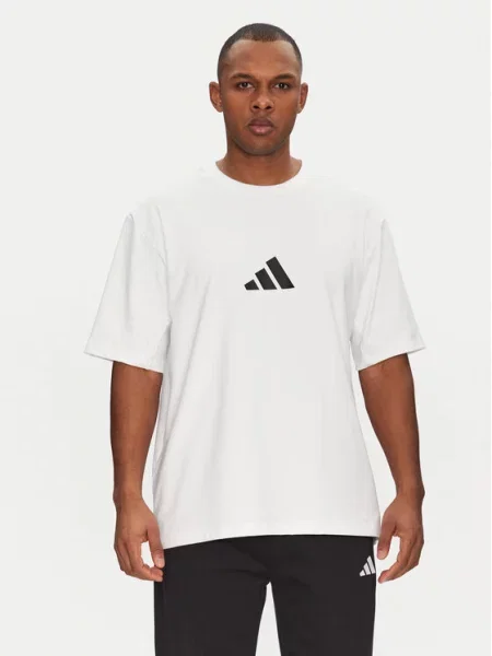 ADIDAS SPORTSWEAR Sportiniai marškinėliai Z.N.E. juoda balta