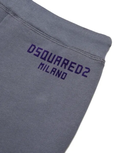 Dětské kraťasy Dsquared2 šedé