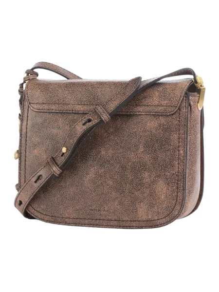 Torebka crossbody The Bridge skórzana brązowa