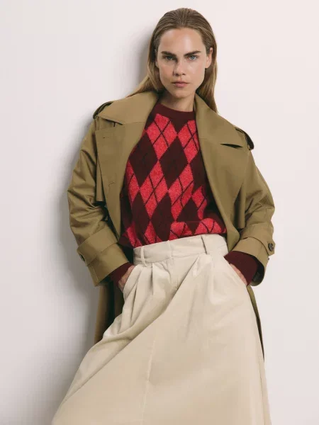 Спідниця максі Reserved бежева