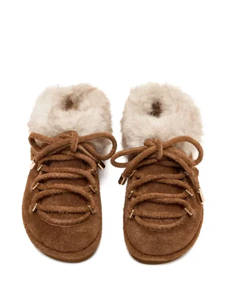 Semišové bačkory Naked Wolfe hnědé