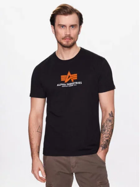 Alpha Industries Mikina Basic Hoody Reglan Fit černá