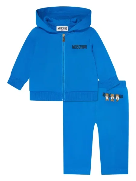 Komplet dresowy dziecięcy Moschino niebieski
