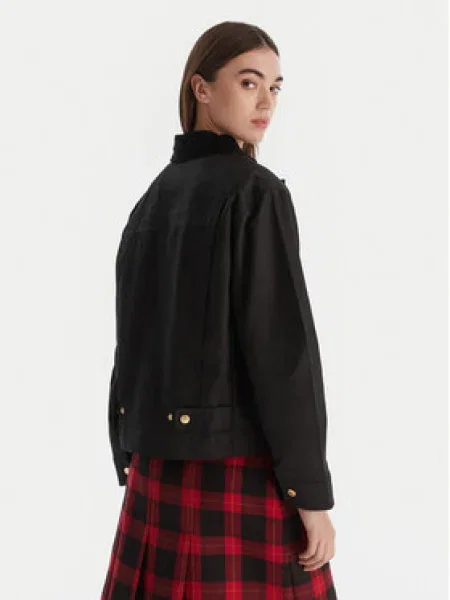 Hunter Átmeneti kabát Leith Oversize fekete